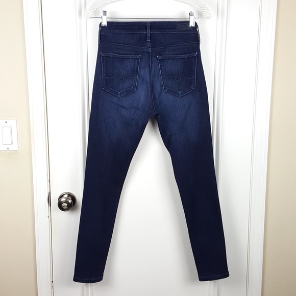 AG | The Farrah High-Rise Skinny Ankle Jeans - Picture 3 of 9